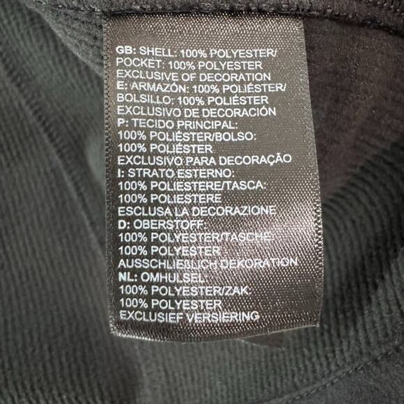 The North Face Sweater Women M Heather Dark Gray Full Zip Ridgeline Vest Hike - Picture 8 of 11